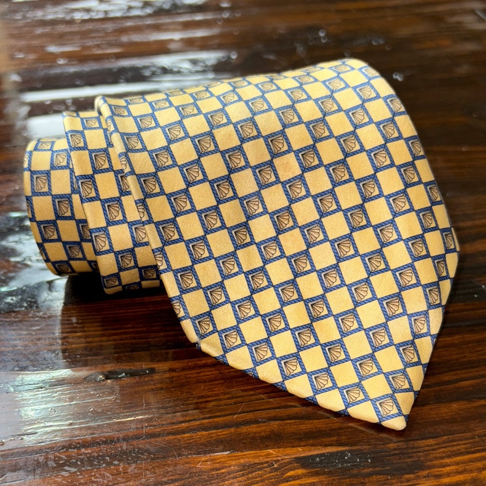 Bugatti Mens Neck Tie - Geometric, Formal, Preppy, Made In Italy‎